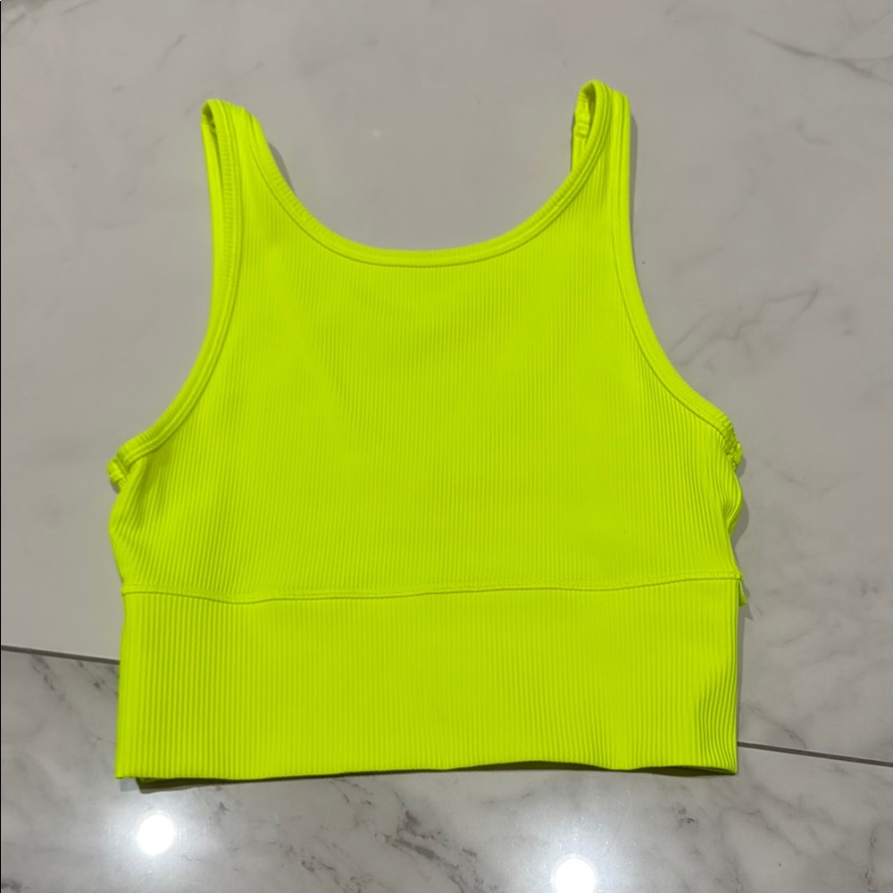 Neon Yellow Women's Top